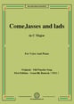 Come, lasses and lads, in C Major Vocal Solo & Collections sheet music cover